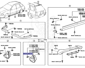 Toyota - Sprinter - AE111G - 1996 - BZ-TOURING TYPE - Automatic - 4AGE