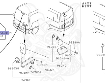 Nissan - Civilian - W41 - 1999 - SX - MICRO BUS(B) - Automatic transmission, floor 4-speed (AT/4F) - TD42