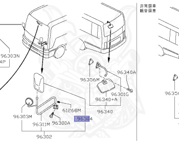 Nissan - Civilian - W41 - 1999 - SX - MICRO BUS(B) - Automatic transmission, floor 4-speed (AT/4F) - TD42