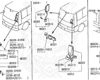 Nissan - Civilian - W40 - 1999 - Yojisha Reibousha - SHORT BODY(SB) - MANUAL TRANSMISSION(MT) - Standard roof (LR) - ED35