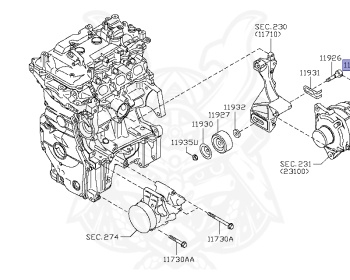 Nissan - Note - E12 - 2014 - SEDAN - 5 DOOR HATCHBACK(5HB) - 2 WHEEL DRIVE(2WD) - ECVT(ECVT) - HR12DE