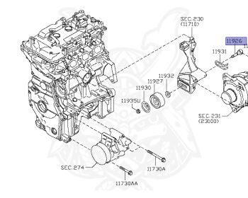 Nissan - Note - E12 - 2013 - SEDAN - 5 DOOR HATCHBACK(5HB) - 2 WHEEL DRIVE(2WD) - ECVT(ECVT) - HR12DE