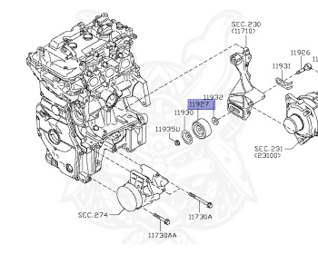 Nissan - Note - E12 - 2013 - SEDAN - 5 DOOR HATCHBACK(5HB) - 2 WHEEL DRIVE(2WD) - ECVT(ECVT) - HR12DE
