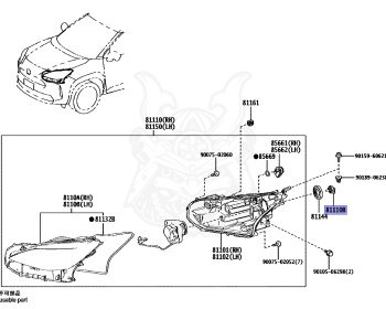 Toyota - Yaris / Echo - MXPJ10 - 2020 - HYBRID G TYPE - 5-DOOR - Variator - M15AFXE