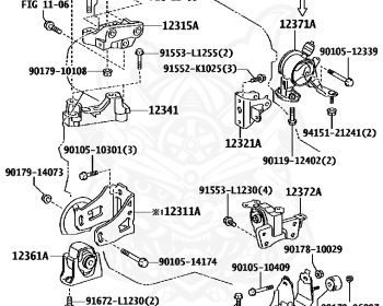 Toyota - Estima - ACR50W - 2014 - AERAS TYPE - Variator - 2AZFE