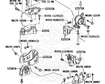 Toyota - Estima - ACR50W - 2006 - AERAS TYPE - Variator - 2AZFE