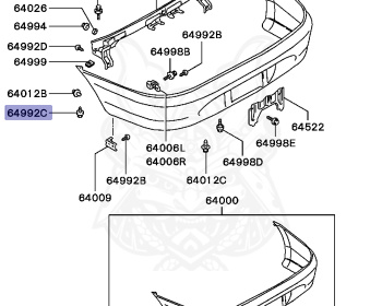 Mitsubishi - Mirage - CA4A - 1991 - MNDH - 4G92