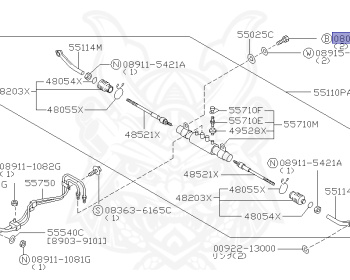 Nissan - 180SX - RS13 - 1989 - Type 2 - HATCH BACK(HB) - AUTOMATIC TRANSMISSION(AT) - TWO WHEELS STEERING(2WS) - CA18DT