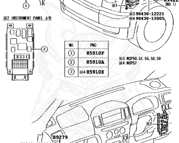 Toyota - Probox - NCP55V - 2002 - DX TYPE - VAN - Automatic - 1NZFE