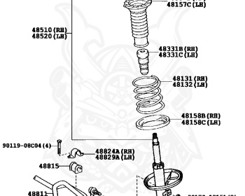 Toyota - Isis - ZGM11W - 2015 - PLATANA TYPE - 3ZRFAE