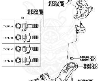 Toyota - Estima - ACR50W - 2012 - AERAS TYPE - Variator - 2AZFE