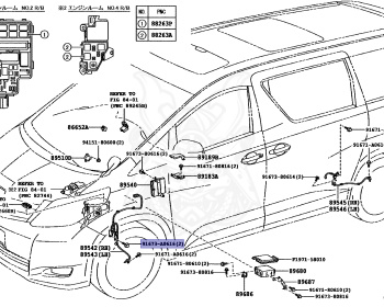 Toyota - Alphard Hybrid - ATH20W - 2011 - HYBRID G TYPE - Variator - 2AZFXE