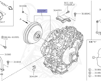 Nissan - Teana - J31 - 2003 - JK - SEDAN(S) - 2 WHEEL DRIVE(2WD) - MCVT(MCVT) - VQ35DE