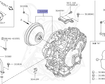 Nissan - Teana - J31 - 2004 - JK - SEDAN(S) - 2 WHEEL DRIVE(2WD) - MCVT(MCVT) - VQ35DE