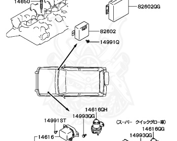 Mitsubishi - Pajero - L044G - 1989 - NFS - 4D56