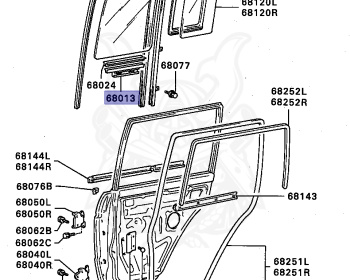 Mitsubishi - Pajero - L049G - 1986 - VRTD7 - 4D56