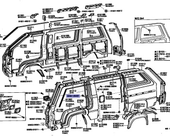 Toyota - LiteAce - YM21G - 1985 - FX-V TYPE - WAGON - Manual - 2YU