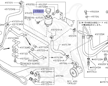Nissan - Fuga - Y50 - 2005 - 250XV - SEDAN(S) - 2 WHEEL DRIVE(2WD) - AUTOMATIC TRANSMISSION(AT) - VQ25DE