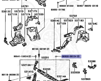 Toyota - Ipsum - ACM21W - 2001 - 240E TYPE - 2AZFE