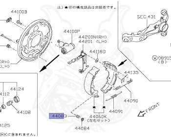 Nissan - Wingroad - Y11 - 1999 - DELUXE TYPE - VAN(V) - 4 WHEEL DRIVE(4WD) - AUTOMATIC-FLOOR SHIFT(AT.F4) - QG18DE