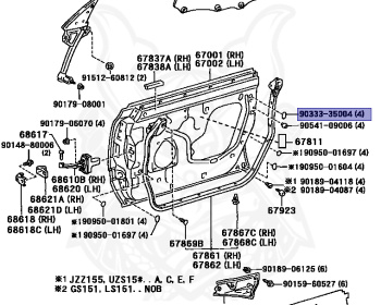 Toyota - Majesta - JZS155 - 1996 - ROYAL SALOON G TYPE - HARDTOP - Automatic - 2JZGE