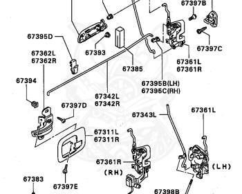 Mitsubishi - Minicab Truck - U42T - 1990 - HFDV - 3G83