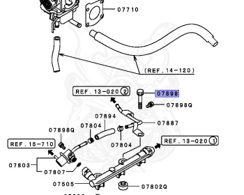 Mitsubishi - Minicab Truck - U62T - 1998 - HNSA2 - 3G83