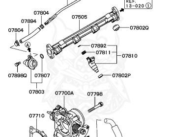 Mitsubishi - Lancer Evolution VIII - CT9A - 2000 - SJDFZ - 4G63