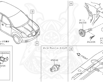 Nissan - Dualis - J10 - 2008 - 20S/20S4 - 5 DOOR HATCHBACK(5H/B) - 2 WHEEL DRIVE(2WD) - MCVT(MCVT) - MR20DE