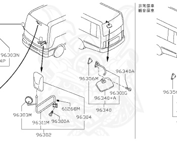 Nissan - Civilian - W41 - 1999 - SX - MICRO BUS(B) - Automatic transmission, floor 4-speed (AT/4F) - TD42