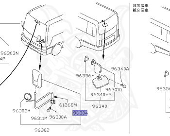 Nissan - Civilian - W41 - 1999 - DELUXE TYPE - MICRO BUS(B) - Manual transmission, floor 5-speed (MT/5F) - TD42