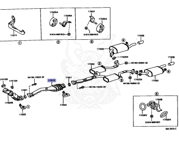 Toyota - Aristo - JZS147 - 1996 - 3.0V TYPE - 2JZGTE