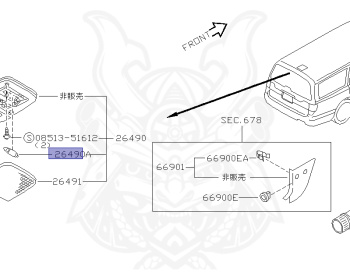 Nissan - Stagea - RS-Four - WGNC34 - 1998 - RS-FOUR/25TRS-FOUR - WAGON(W) - 4 WHEEL DRIVE(4WD) - AUTOMATIC TRANSMISSION(AT) - RB25DET