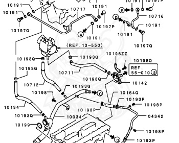 Mitsubishi - Pajero Mini - H58A - 1998 - MRPF - 4A30