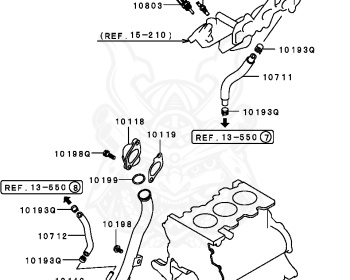Mitsubishi - Minicab Truck - U42T - 1994 - HNDE4 - 3G83