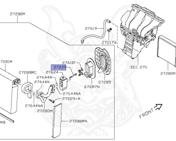 Nissan - X-Trail - T31 - 2011 - X/XTT/GT Grade - WAGON(W) - 2 WHEEL DRIVE(2WD) - CVT(CVT) - MR20DE