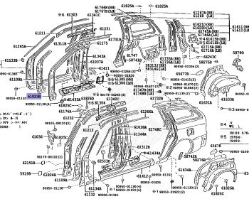Toyota - Corolla - AE100G - 1991 - G TOURING TYPE - WAGON - Automatic - 5AFE