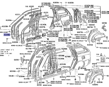 Toyota - Corolla - AE100G - 1991 - G TOURING TYPE - WAGON - Automatic - 5AFE