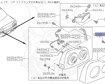 Nissan - Skyline - R34 25GT - ENR34 - 1998 - 25GT - 2 door hard top (2K) - AUTOMATIC-FLOOR SHIFT(AT.F4) - High cast, 2-link (IRS.2WD) - RB25DE