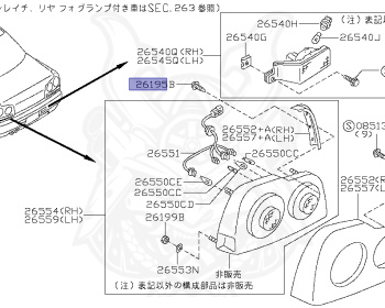 Nissan - Skyline - R34 25GT - ENR34 - 1999 - 25GT FOUR - 2 door hard top (2K) - MANUAL TRANS 5-SPEED(MT.F5) - Hi-cast 4-link (IRS.4WD) - RB25DE
