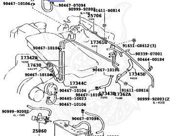 Toyota - Celica - ST185 - 1990 - GT-FOUR TYPE - LIFTBACK - Manual - 3SGTE