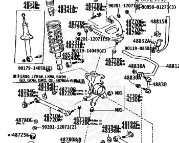 Toyota - Mark 2 - JZX90 - 1996 - TOURER V TYPE - Manual - 1JZGTE