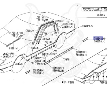 Nissan - Fairlady Z - Z31 - 1983 - Z - MANUAL TRANSMISSION(MT) - HIYOJYUN ROOFU (Z#) - VG20T