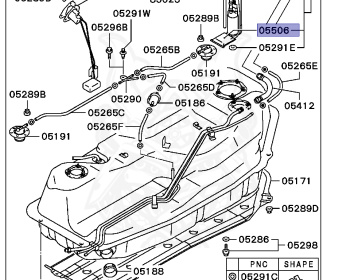 Mitsubishi - Delica - PD6W - 1994 - NSEGE1 - 6G72