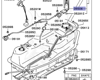 Mitsubishi - Delica - PD6W - 1995 - HSEUE5 - 6G72