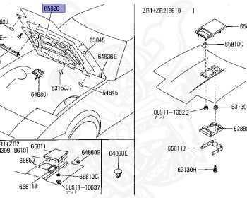 Nissan - Fairlady Z - Z31 - 1984 - ZX - MANUAL TRANSMISSION(MT) - T-bar roof (KZ#) - VG30T