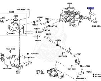 Toyota - Corolla - NKE165 - 2013 - HYBRID - 4-DOOR - Variator - 1NZFXE