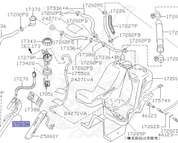 Nissan - Skyline - R34 25GT - ENR34 - 1998 - 25GT - 2-door hardtop (2K) - AUTOMATIC-FLOOR SHIFT(AT.F4) - High-speed 2-link (IRS.2WD) - RB25DE