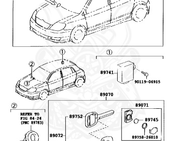 Toyota - Corolla Runx - ZZE122 - 2002 - Automatic - 1ZZFE