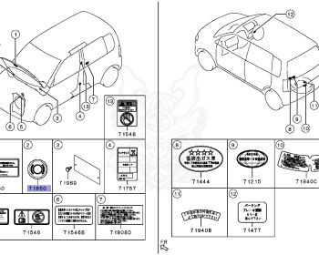 Mitsubishi - EK Wagon - H82W - 2013 - LRDE - 3G83
